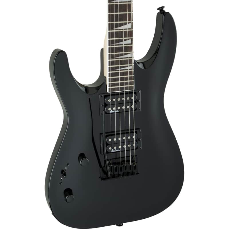 Jackson JS Series Dinky JS22 DKA Left Handed Electric Guitar - Gloss Black image 1