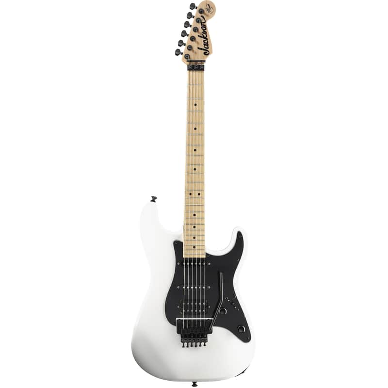 Jackson X Series Signature Adrian Smith SDXM 6-String, Black Pickguard, Maple Fingerboard, San Dimas Body, Bolt-On Maple Neck Electric Guitar (Right-Handed, Snow White) image 1