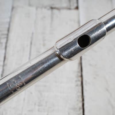 Gemeinhardt 2SP Silver Plated Student Flute Made in the USA with Hardshell Case image 3