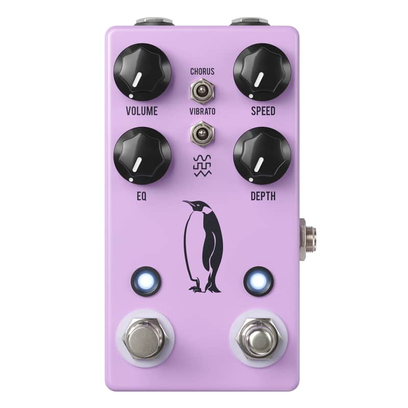 JHS Emperor V2 Chorus/Vibrato w/ Tap Tempo Guitar Pedal - Open Box image 1
