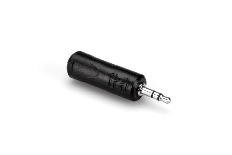 Adaptor 1/4 in Stereo TRS Female to 3.5 mm TRS-Male small headphone jack to big jack conversion image 1