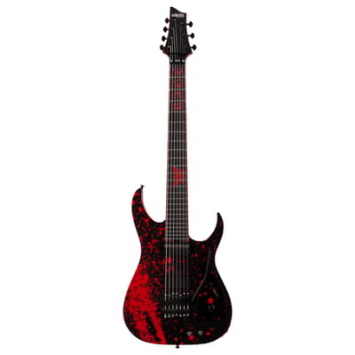 Schecter Sullivan King Banshee 7FRS - Obsidian Blood image 1