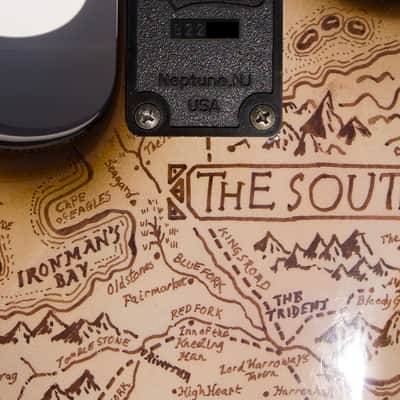 Game of Thrones Map - Kramer Guitar - Custom Restoration image 17