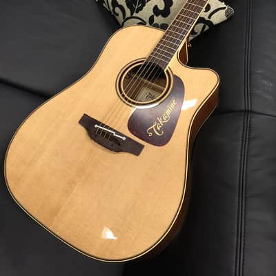 TAKAMINE P4DC Pro Dreadnought (Japan) Elektro-Akustik-Gitarre inkl. Koffer natur image 6