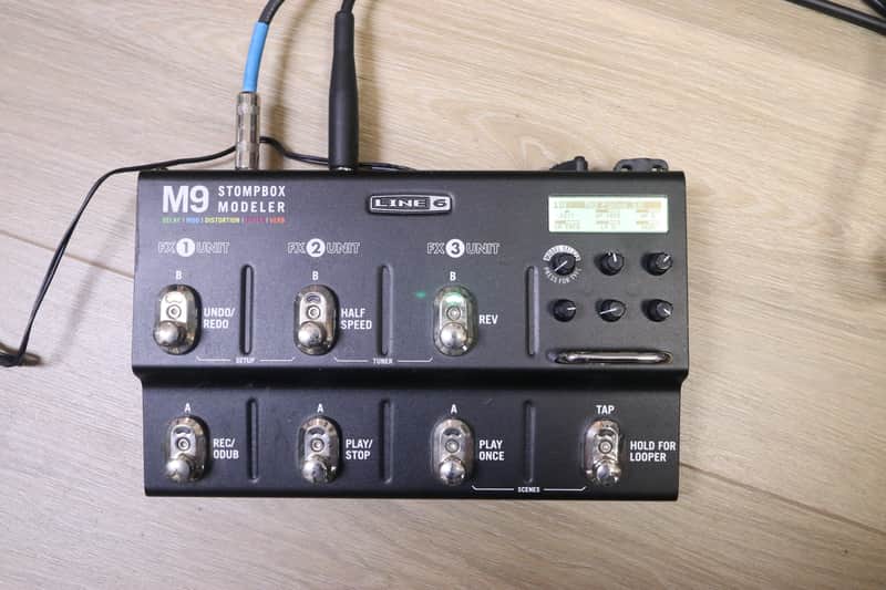 Line 6 M9 Stompbox Modeler 2010s - Black image 1