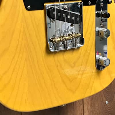 Fender American Professional Telecaster Tele - Butterscotch Natural Blackguard 7.0 pounds image 4