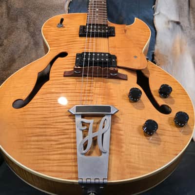 1997 The Heritage H-575 Figured Maple Hollow Body Electric Guitar with OHSC image 15