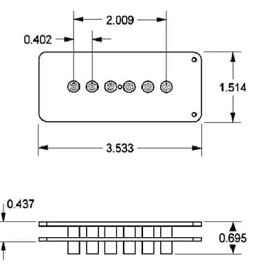 Seymour Duncan SJM-3 Quarter Pound for Jazzmaster Bridge pickup image 4