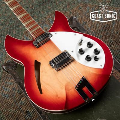 1996 Rickenbacker 360/12V64 12-String Reissue Fireglo w/ Toaster pickups & original Case image 6