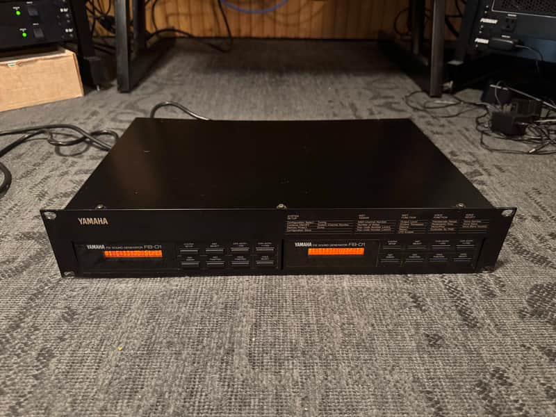 Yamaha RFB-01 rack adapter for 2x FB-01 sound modules image 1