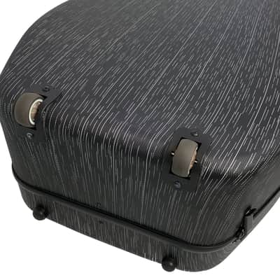 D’Luca Carbon Fiber Cello Case 4/4 Full Size Black image 6