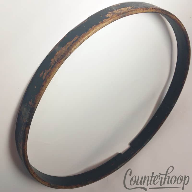 Slingerland 14"1Ply Maple Wood Drum Hoop/Rim Snare Resonant Vintage 40s Marching image 1