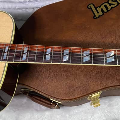 NEW ! Gibson Hummingbird Original - Antique Natural - Stunning Figured Spruce Top - WOW - 4.3 lbs - Acoustic Electric - Authorized Dealer - G07425 image 6