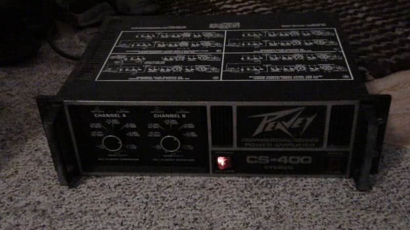 Peavey CS-400  late 80's early 90's - Black Metal image 1