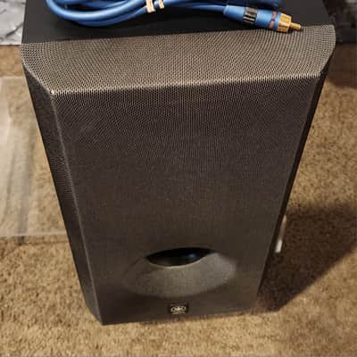 Yamaha Yamaha SW201  powered subwoofer 90s  - Black veneer image 4