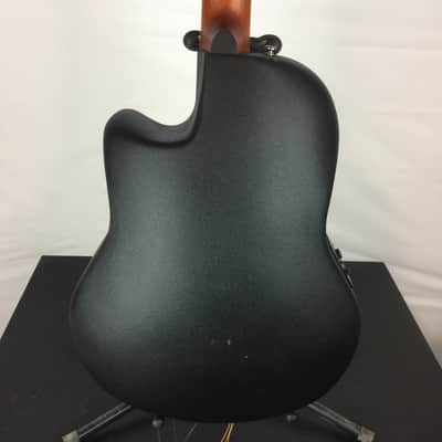 Ovation Applause Balladeer Acoustic-Electric Classical Guitar, Natural Cedar image 3