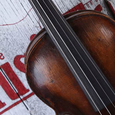 Schweitzer Early 1900s Steiner Model 4/4 Violin Flame Maple Body with Case & Bow image 9