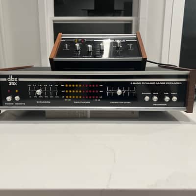dbx 3BX 3-Band Dynamic Range Expander with 3BX-R Remote 1970s - Black image 2