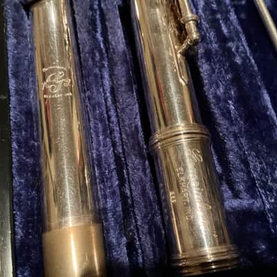 Gemeinhardt 2SP Straght-Headjoint Flute with Offset G 2010s - Silver-Plated image 2