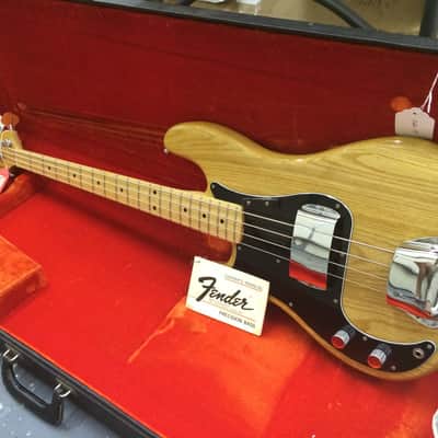 LEFTY LEFT HANDED Fender Precision Bass 1978 Natural image 1