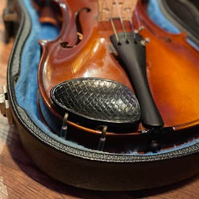 Josef Lorenz Luby (Schonbach) 4/4 Violin – Czechoslovakia w/ Case & Bow image 8