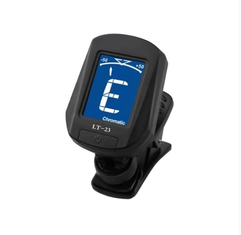 Rowin LT-32 Chromatic Clip-On Digital Tuner - Black image 1