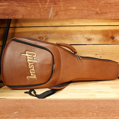 GIBSON Gig Bag Premium Soft Case Brown Vinyl Leather Fits SG Les Paul Gigbag image 1