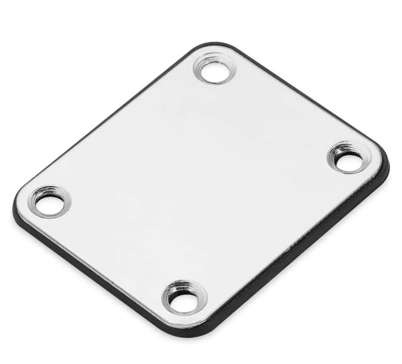 Neck Plate & Screws / Fender Style Neck Plate image 1