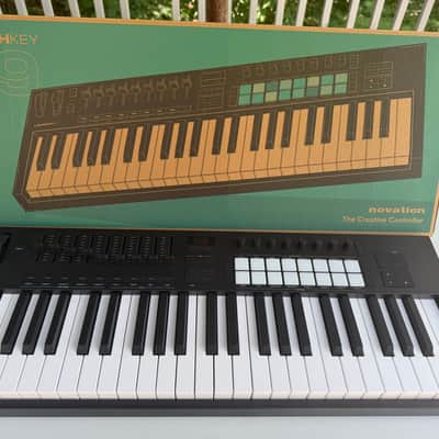 Novation Launchkey 49 MKIV MIDI Keyboard Controller 2024 - Present - Black image 1