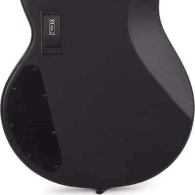 Sterling StingRay HH RAY4HH 4-String Bass Guitar, Jatoba Fingerboard, Stealth Black image 3