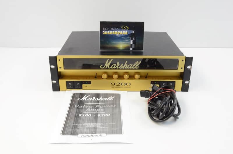 Marshall 9200 Dual MonoBloc 100/100 Stereo Power Amplifier image 1