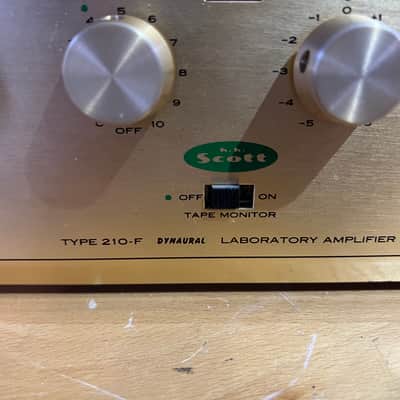 HH Scott 210F Dynaural Laboratory Mono Amplifier, Serviced & recapped, perfect working condition. image 2