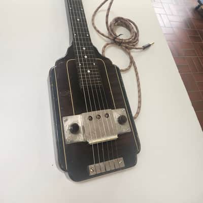 Vintage 1930s Harmony / Supertone Lap Steel Hawaiian Guitar image 1