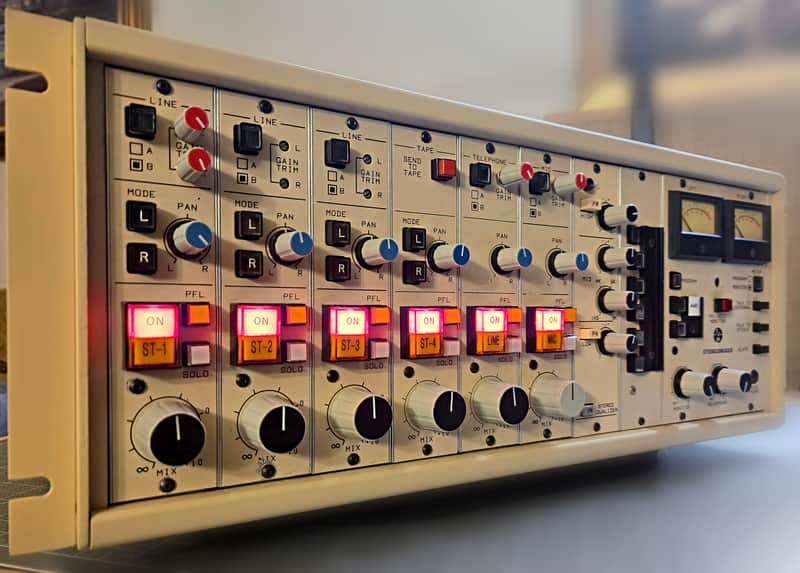 Pacific Recorders & Engineering  Stereo Summing Mixer - Radio - Broadcast image 1