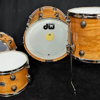 DW Collectors Series Cherry/Spruce 4-Piece Shell Pack image 18
