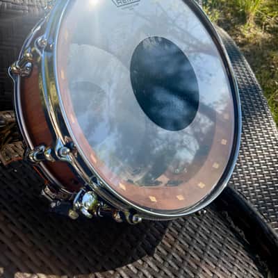 PEARL SCD1450MK/186 STAVE CRAFT MAKHA 14”X5” - HAND RUBBED NATURAL MAPLE snare drum image 10
