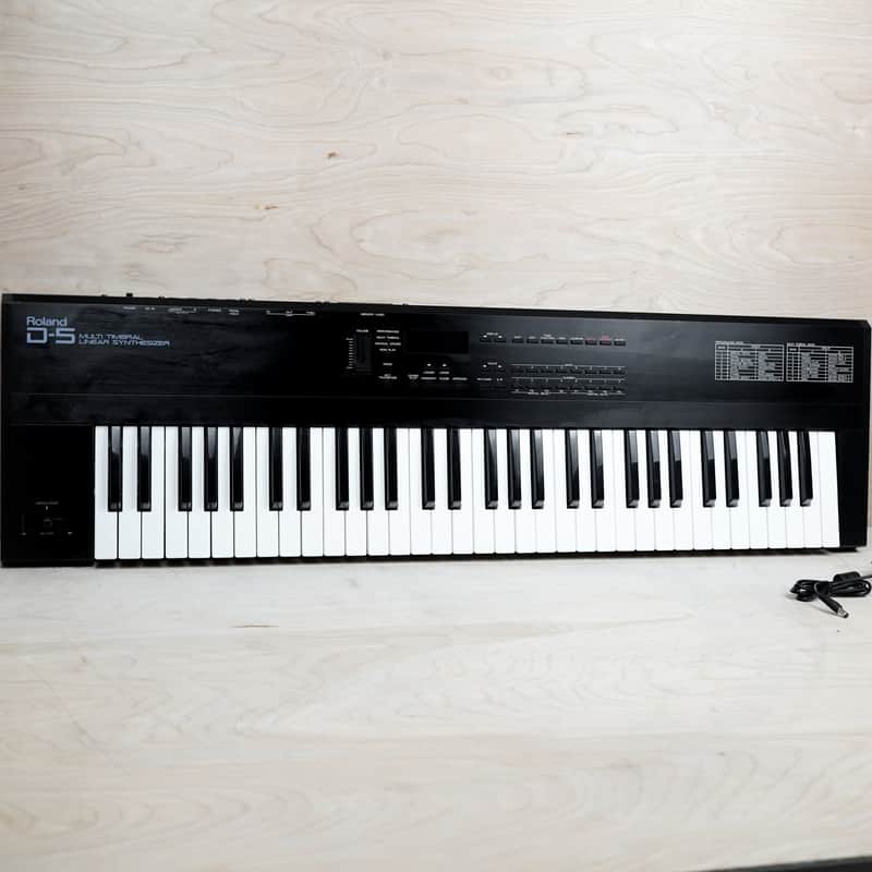 Roland D-5 61-Key Multi-Timbral Linear Synthesizer 1990 image 1