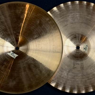 Paiste 14" 2002 Sound Edge Hihat Cymbal Pair - 974/1047g image 2