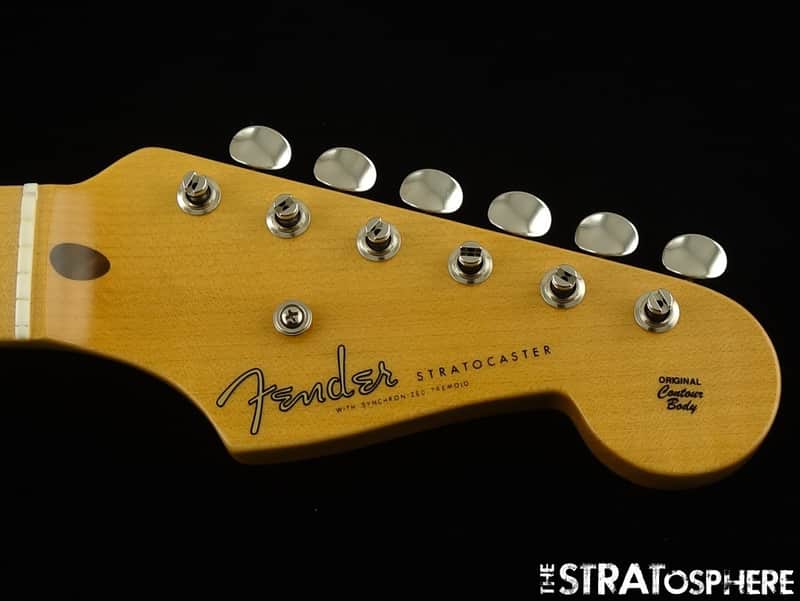 USED Fender USA Custom Shop Strat NECK + TUNERS Stratocaster Maple image 1