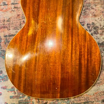 Harmony H1414 Patrician 1940 - 1954 - Striped Natural Acoustic Archtop with HSC image 9