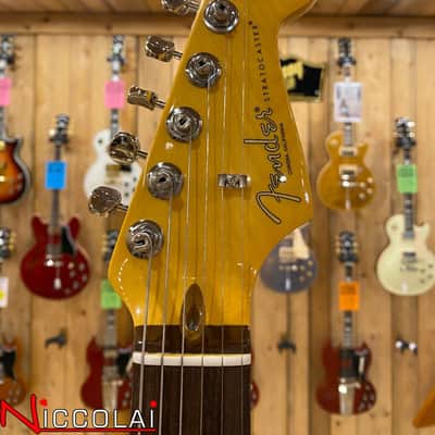 Fender American Professional Classic Stratocaster HSS, Rosewood Fingerboard, Faded Sherwood Green Metallic image 9