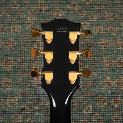 2001 Epiphone by Gibson Les Paul Custom LPC-80 Made in Japan Fujigen image 16