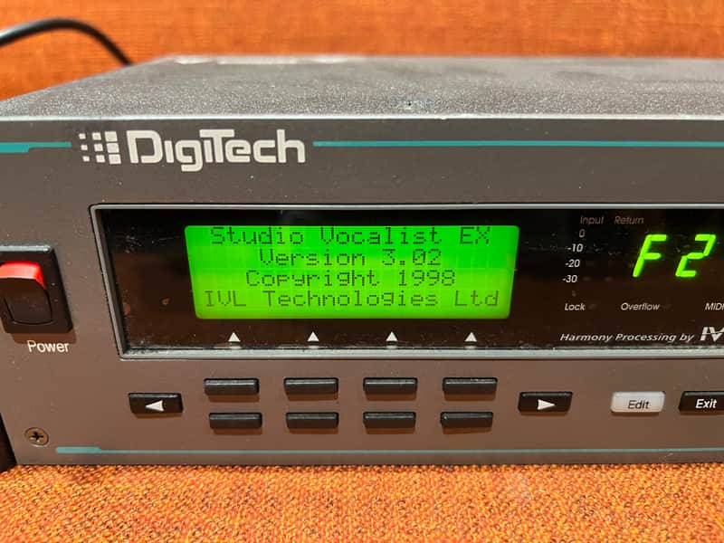DigiTech ボーカルエフェクター「STUDIO VOCALIST EX DigiTech Studio Vocalist EX | Reverb