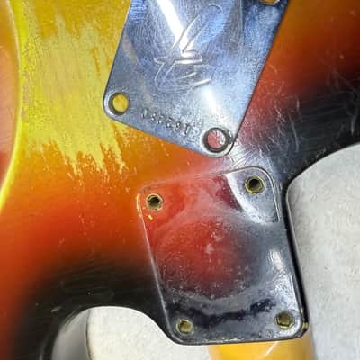 1966 Fender Stratocaster | Original 3-Tone Sunburst | All Original | Grey Bottom Pickups (Brad Gillis Collection) image 17
