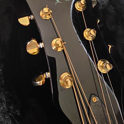 B.C. Rich Prophecy Series Acoustic- Electric Guit 2024 - SMOKE BLACK QUILT image 3