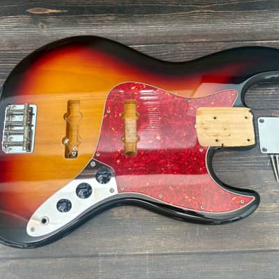 1997-99 Fender Japan JB62-US Jazz Bass Body Alder Sunburst MIJ Excellent+ image 1