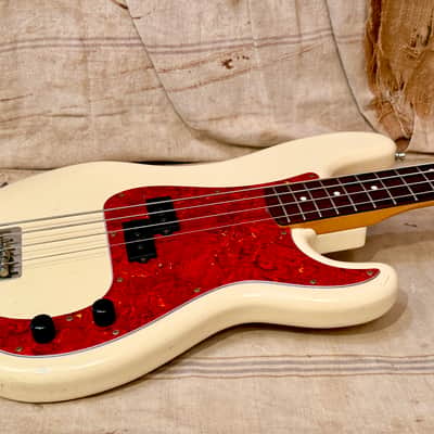 Fender MIJ '62 Reissue Precision Bass (PB62) 1998 - Olympic White image 22