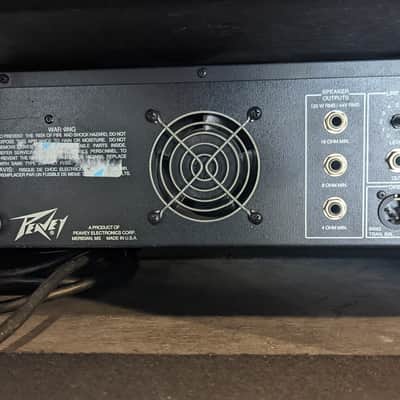 Peavey Classic 120 Tube Power Amp 1990s black image 5