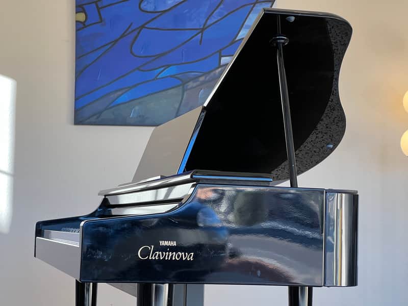 Yamaha Clavinova CLP-555 Black (high gloss) | Reverb