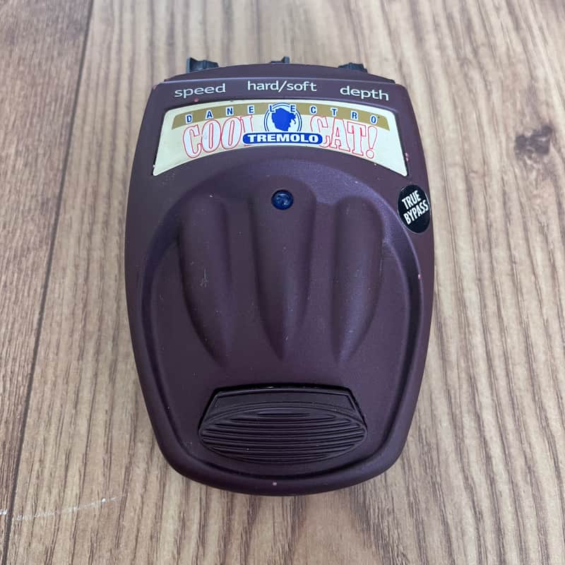 2010s Danelectro Cool Cat Tremolo Purple